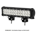 LED Scheinwerferbalken Serie 28, 505 x 73 x 107 mm, schwarz, 126 Watt, 10.000 lm, 10-30 Volt