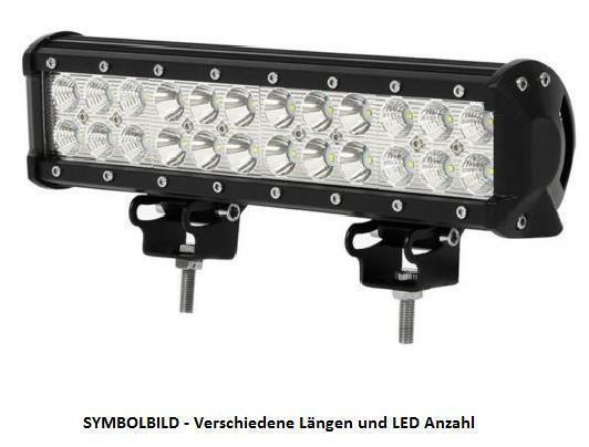 LED Scheinwerferbalken Serie 28, 715 x 73 x 107 mm, schwarz, 180 Watt, 14.600 lm, 10-30 Volt