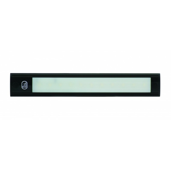 LED Beleuchtung Serie 40 mit Touch-Schalter, 260 x 40 x 11 mm, schwarz, 280 lm, 24 Volt