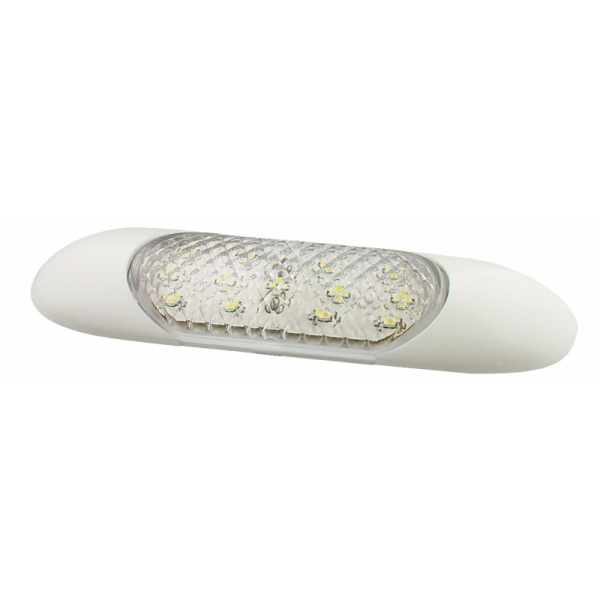 LED Beleuchtung Serie 10, 16 LEDs,  100 x 25 x 10 mm, weiß, 46 lm, 24 Volt