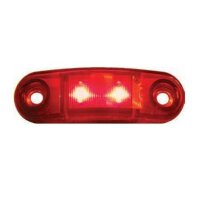 LED Umrissleuchte Serie 1268 , rot, 9-32 Volt