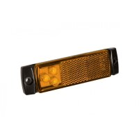 LED Seitenmarkierung Serie 129, gelb, 12-24 Volt