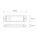 LED Umrissleuchte Serie 129, rot, 12-24 Volt