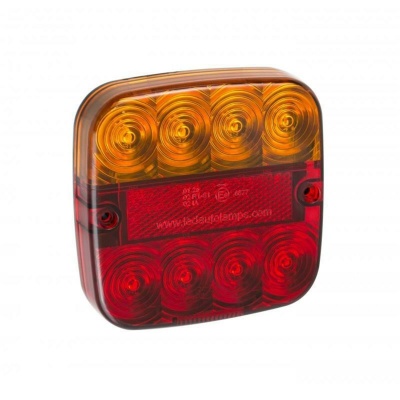 LED Heckleuchte Serie Serie 99, Rücklicht, Bremslicht und Blinker, 12 Volt