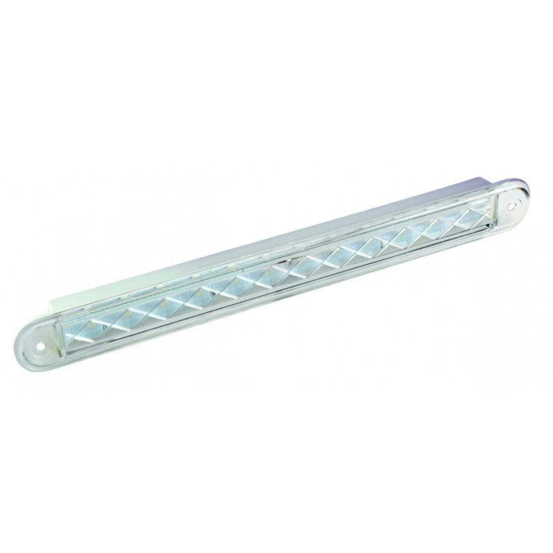 LED Heckleuchte Serie 235, Rückfahrscheinwerfer, Gehäuse weiß, 12 Volt