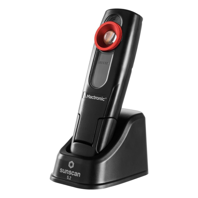 Hand-/Arbeitslampe, 96 CRI+, Mactronic Sunscan 5.2, 500lm, wiederaufladbar (1 x 3,7V/2600mAh), Set (100-240V Ladegerät, USB-Kabel 1m), Box