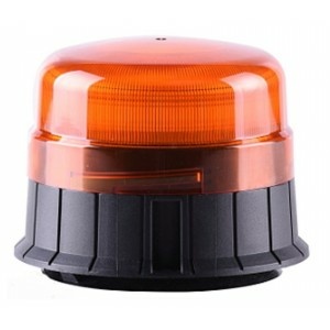 AKKU Rundumleuchte LED - Kennleuchte, 12-24 Volt, Magnet, Gelb, ECE-R65 Warnleuchtenzulassung