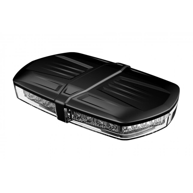 Mini Warnlichtbalken - Serie Starflash mit Magnet, Warnfarbe gelb - ECE-R65 Zulassung