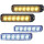 HELLA 2XD 012 160-051 LED-Blitz-Kennleuchte - BST - 12/24V - gelb oder blau - Anbau-Aufbaumontage - klare Linse - Warnfarbe gelb oder blau (STÜCK)