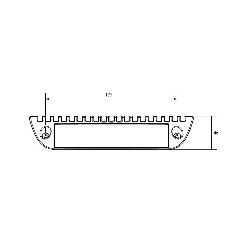 LED Umfeldbeleuchtung - Serie CURVE Gelb