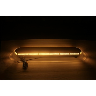 Warnlichtbalken Serie ECOSLIM - Warnfarbe Gelblicht - mit Bedienteil zur Steuerung, ECE-R65 Warnleuchtenzulassung, ECE-R10 - Länge 107cm
