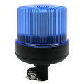 LED Rundumleuchte / LED Kennleuchte - Serie PROFLASH 1800 - DIN Rohr Aufsteckmontage, 12-24 Volt, ECE-R65  In Warnfarbe-Rot