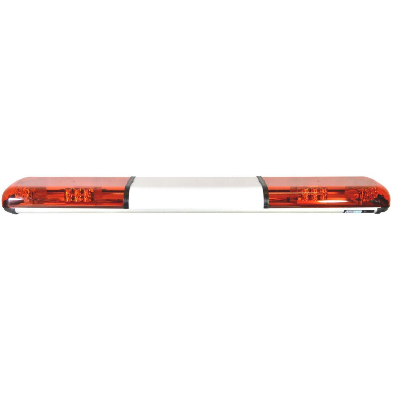 Serie 65 Warnlichtbalken, LED, Version ECO, 8 LED Module, 12-24 Volt, F.H.: Gelb, F.L.: GELB, Länge: 143,5 cm