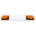 Serie 70 Warnlichtbalken, 4-360° LED Blitzmodule, beleuchtb. Mittelteil weiß,  Länge: 152,40 cm, gelb, 12-24 Volt