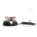 W2 Kennleuchte, LED Modul, F.H.: klar, LEDs: ROT, 3-Punkt Montage, 1 Frequenz