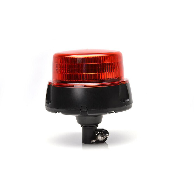 W2 Kennleuchte, LED Modul, F.H.: rot, LEDs: ROT, DIN Pole Rohrmontage, 8 Frequenzen