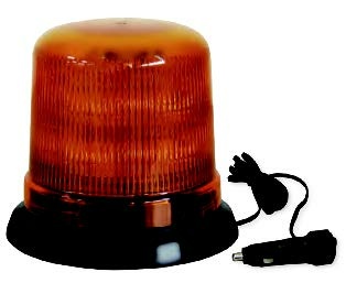 B14 Kennleuchte, LED Modul, F.H.: gelb, LEDs: GELB, Magnetmontage mit Stecker, bis 250 km/