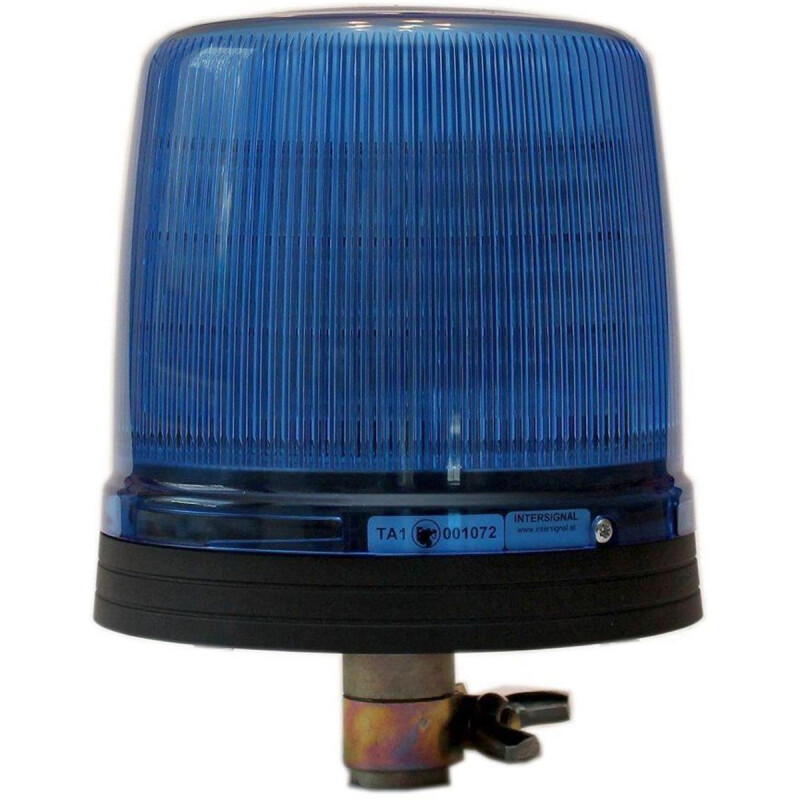ISBL-2000 Kennleuchte, LED Modul, F.H.: blau, LEDs: BLAU, DIN Pole Rohrmontage