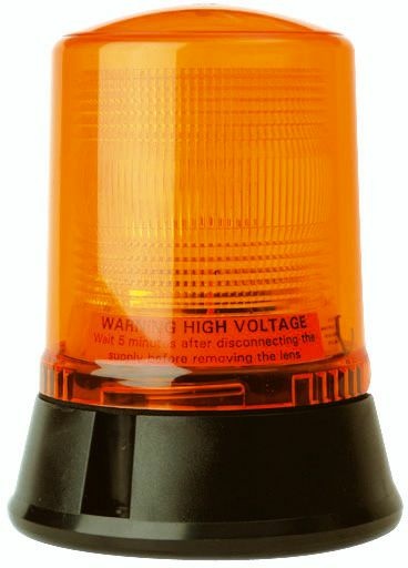 Serie XB65 Kennleuchte, XENON, F.H.: gelb, 12-24 Volt, 3-Punkt Montage