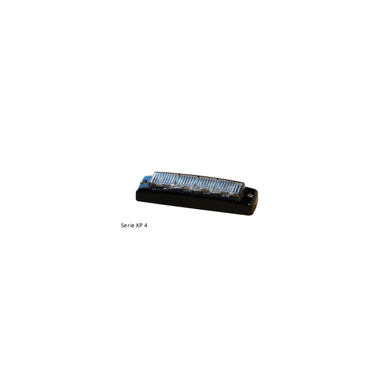 LED Blitzmodul - XP4, LED Modul, F.L.: klar, LEDs: BLAU, 12-24 Volt  - Frontblitzer-Heckblitzer