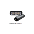 LED Blitzmodul - MS-3, LED Modul, F.L.: klar, LEDs: GRÜN, 12-24 Volt, Aufbau  - Frontblitzer-Heckblitzer