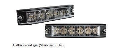 LED Blitzmodul - ID-6, LED Modul, F.L.: klar, LEDs:...