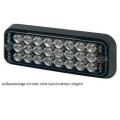 LED Blitzmodul - Serie 3510, LED Modul, F.L.: klar, LEDs: ROT, 12-24 Volt, Aufbaumontage  - Frontblitzer-Heckblitzer