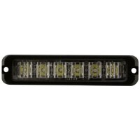LED Blitzmodul - Serie 3706, LED Modul, F.L.: klar, LEDs: BLAU, 12-24 Volt, Aufbaumontage (verschiedenste Montagearten möglich!)  - Frontblitzer-Heckblitzer