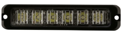 LED Blitzmodul - Serie 3706, LED Modul, F.L.: klar, LEDs: GRÜN, 12-24 Volt, Aufbaumontage (verschiedenste Montagearten möglich!)  - Frontblitzer-Heckblitzer