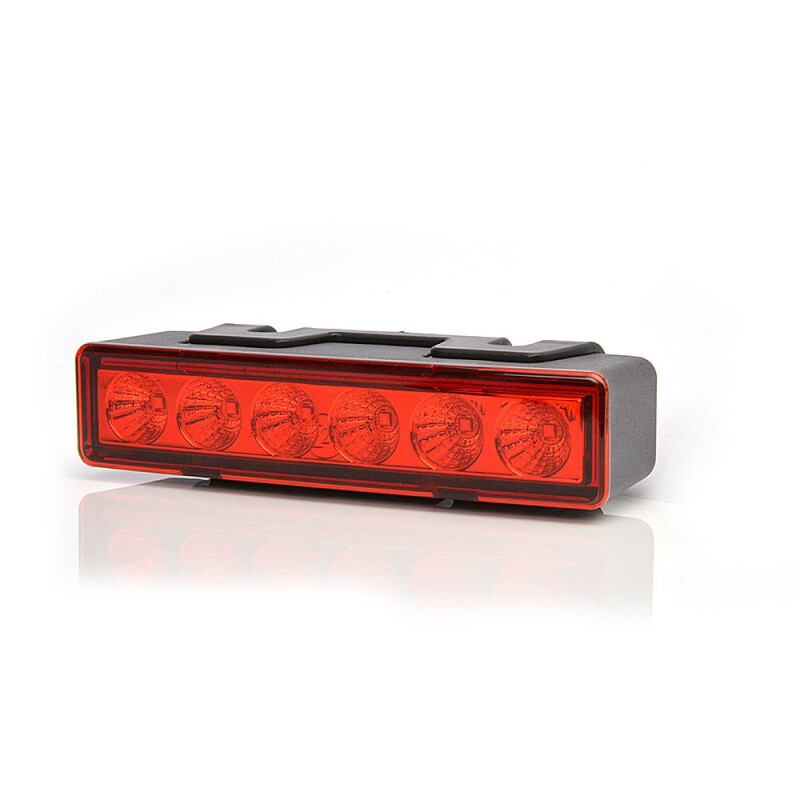 LED Blitzmodul - Serie W17,  LED Modul, F.L.: rot, LEDs: ROT, 12-24 Volt - Frontblitzer-Heckblitzer