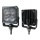 LED Blitzmodul - Serie SQ4, LED Modul, F.L.: klar, LEDs: GELB, 12-24 Volt - Frontblitzer-Heckblitzer